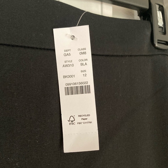 New w Tag: J Crew No 3 Pencil Skirt in Black. Size 12 - Picture 11 of 16